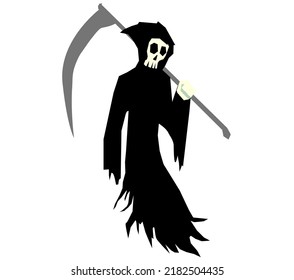Grim Reaper vector graphic Illustration