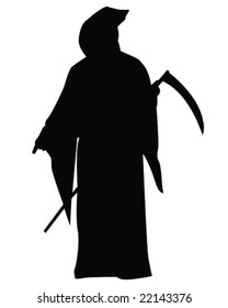 Grim Reaper vector illustration