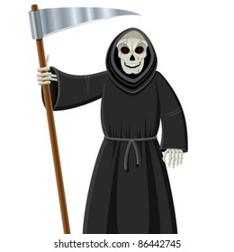 grim reaper - vector illustration