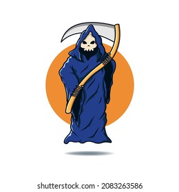 Grim reaper, Vector illustration eps.10