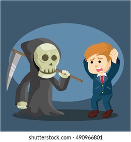 grim reaper want to taking soul