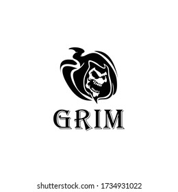 Grim Vector Logo And Illustration