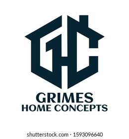 grimes home concepts logo template
