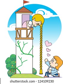 Grimm's Fairy Tales. Rapunzel