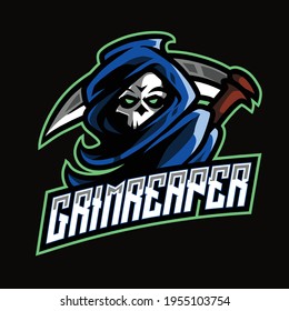 Grimreaper esport gaming logo template