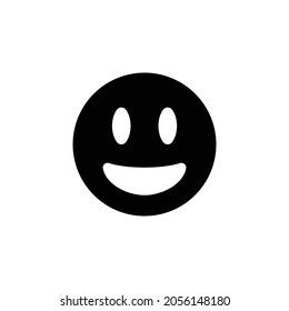 grin alt Icon. Flat style design isolated on white background. Vector illustration