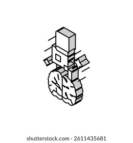 grind motivation isometric icon vector. grind motivation sign. isolated symbol illustration