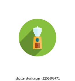 Grinder coffee vector for website symbol icon presentation
