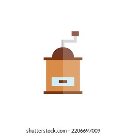 Grinder coffee vector for website symbol icon presentation