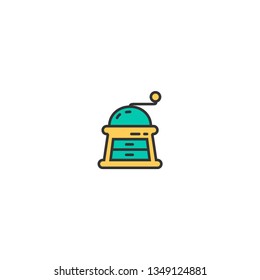 Grinder icon design. Gastronomy icon vector illustration