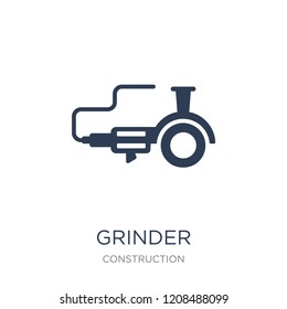 Grinder icon. Trendy flat vector Grinder icon on white background from Construction collection, vector illustration can be use for web and mobile, eps10