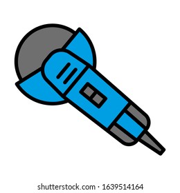 Grinder icon vector sign and symbol on trendy design