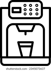 Icono de contorno de carne de molino