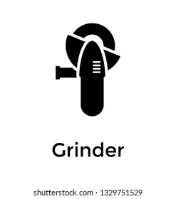 Grinder solid icon vector 