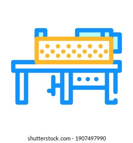 grinding machine color icon vector. grinding machine sign. isolated symbol illustration