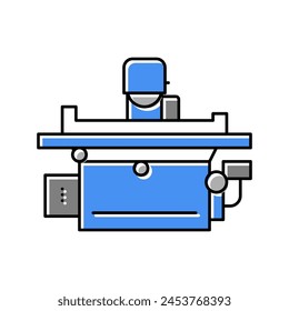 Vector de color de la máquina de pulir. símbolo de la máquina de pulir. ilustración de símbolo aislado