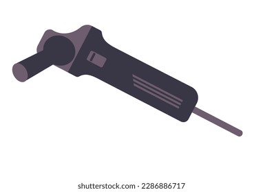 Grinding machine electric icon, is a vector illustration, very simple and minimalistic. With this grinder hand icon you can use it for various needs. For worker, production manufacture, or tool design
