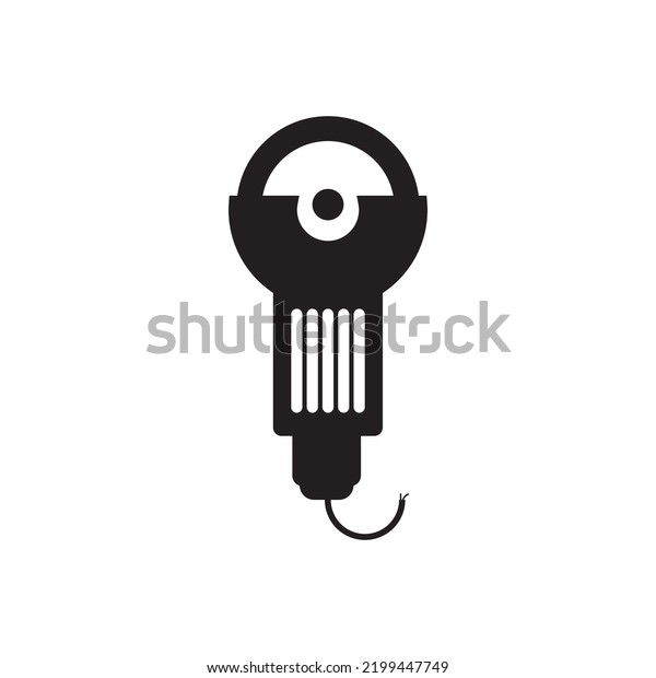 Grinding Machine Icon Vector Illustration Symbol Stock Vector (Royalty ...