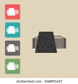Grinding, polishing - vector icon. Symbol for web, infographics, print design and mobile UX/UI kit. Vector illustration, EPS10.