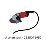Grinding stone on white background.