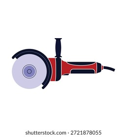 Grinding tool vector illustration isolated on white background