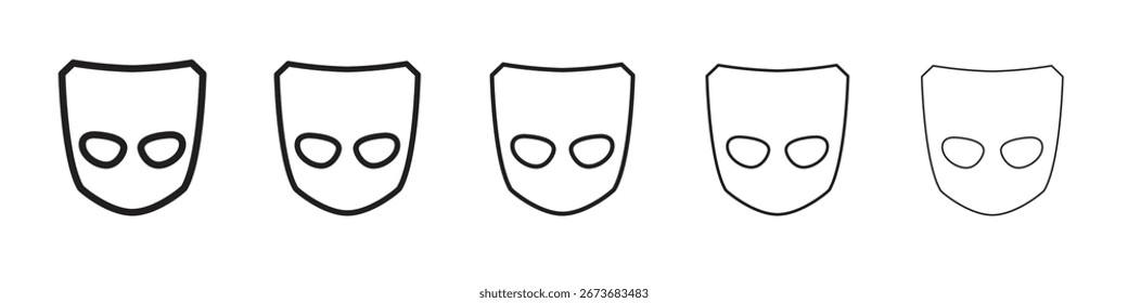 Ilustração isolada do vetor do ícone do Grindr
