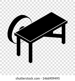 Grindstone icon. Simple illustration of grindstone vector icon for web