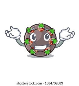 Grinning escargot is presented on character plates
