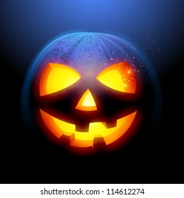 Grinning Halloween Pumpkin
