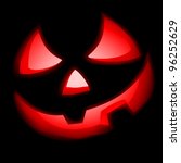 A grinning Jack O Lantern. EPS 8 vector file included