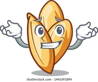 Grinning Orzo Pasta Placed On Mascot Stock Vector (Royalty Free ...