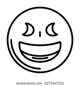 Grinning Squinting Face Icon Design For Personal And Commercial Use