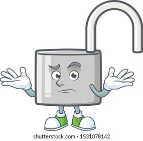 Grinning unlock key icon in the character