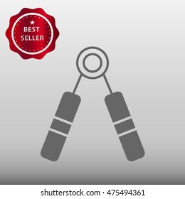 Grip Expander Vector Icon Illustration