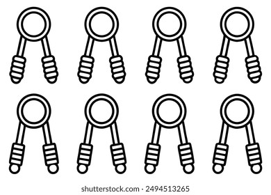 Grip Strengthener Beautiful Line Art Illustration Techniques and Tips