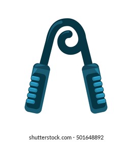 gripper gym equipment icon vector illustration design