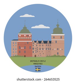 Gripsholm Castle. Sweden famous place