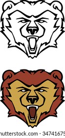 Grisly Bear Head