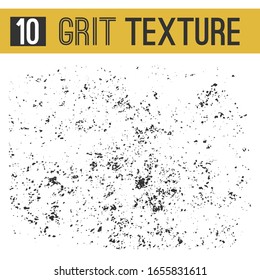Grit. speckle, grime vector texture. Dirty, grunge, distressed, subtle design element. 
