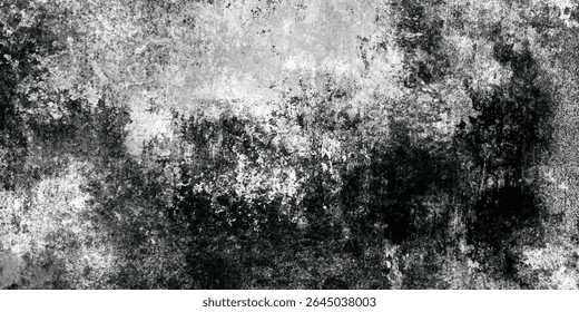 Gritty black and white textured background surface

