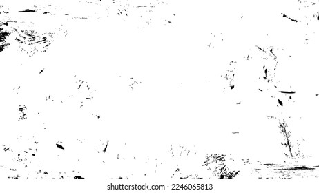 Gritty Dirty Frame Vector Vignette Image Filter Overlay PNG Texture