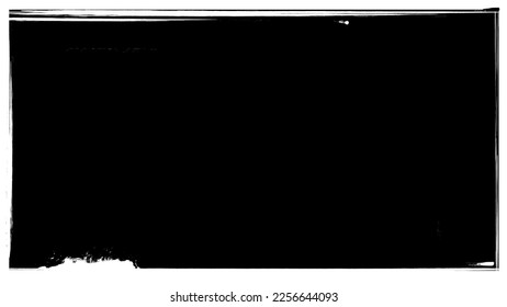 Gritty Dirty Grunge Texture Old Photo Frame Vector Filter