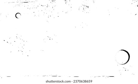 Gritty Dirty Vector Frame Vignette Image Filter Overlay PNG Texture