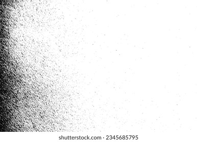 Gritty grain texture. Random speckles or specks noise paper. Retro grunge granular vector illustration