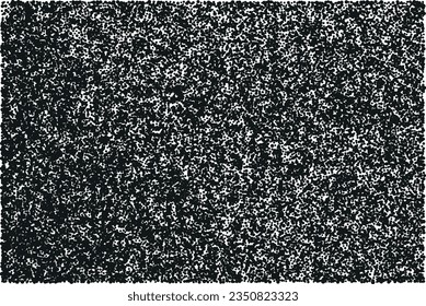 Gritty grain texture. Random speckles or specks noise paper. Retro grunge granular vector illustration