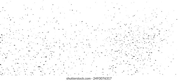 Gritty grunge splash texture. Subtle grain overlay background. Distressed noise surface with dust, sand, particles, specks, speckles, mold. Rough dirty granule backdrop. Vector wallpaper