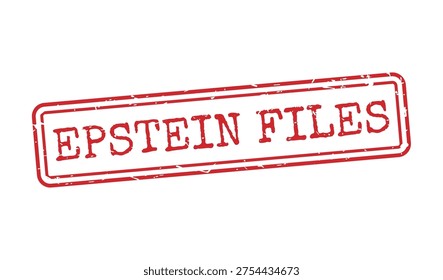 Gritty Red Rubber Stamp with 