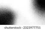 Gritty sand noise overlay, vintage grunge pattern on grainy background. Vector graphic with grunge texture, distressed black and white elements. Distressed patterns, halftone dots and speckle effects.