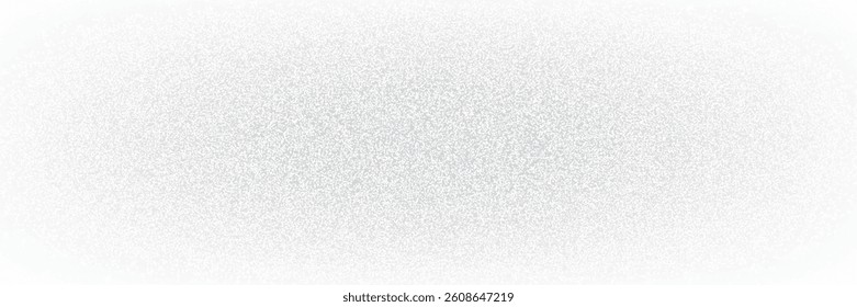 Gritty texture sand on transparent background.Monochrome noise halftone, grit pattern.Vector isolated illustration