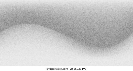 Gritty texture sand on transparent background.Monochrome noise halftone, grit pattern.Vector isolated illustration